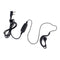 2 PIN PTT Earpiece Headset Earphone Mic For BAOFENG 888S UV5 Two-way Radio Walkie Talkie