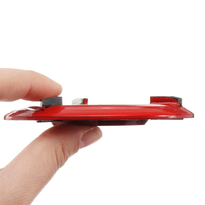 90mm Diameter 16mm Bore Red Power Wood Carving Disc Angle Grinder Attachment