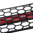 Car Fog Lights Cover Black Mesh Grille with Flowing LED Turn Signal Lamp White DRL for Audi A4 B6 2001-2005