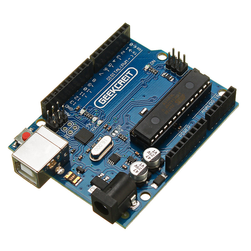 Geekcreit UNO R3 ATmega16U2 AVR Development Module Board With Housing For  Without USB Cable