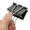 10Pcs Black Foldback Clips  Grip Clamps Filing Letter Elliot Folder 51mm