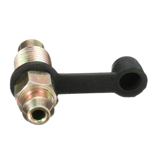 M10 x 1.0mm Motorcycle Brake Braking Caliper Bleed Screw Nipple with Dust Cap