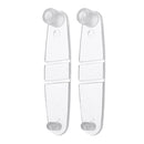 28cm Modern Acrylic Round Swing Tail Wall Clock Home Living Room Watch Decor