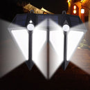 Solar Power 80 LED PIR Motion Sensor Wall Light Outdoor Garden Lamp Waterproof