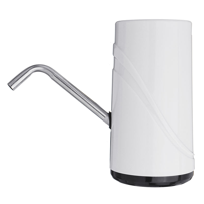 White Portable Wireless Electric Automatic Water Pump Dispenser Gallon Drinking Bottle