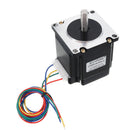 HANPOSE Double Shaft 23HS5628-D 56mm Nema 23 Stepper Motor 57 Motor 2.8A 126N.cm 4-lead CNC Laser Grind Foam Plasma Cut Engraving Machine