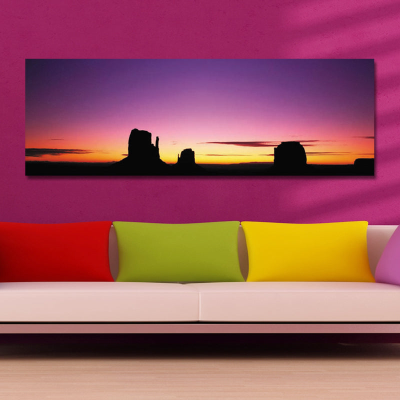DYC 10384 Single Spray Oil Paintings Photography Landscape Tropical Sunrise WallArt For Home Decoration