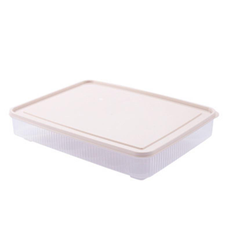 Kitchen 24 Grids Egg Box Refrigerator Preservation Portable Picnic Egg Storage Box Baskets Food Grade Plastic Egg Box With Cover