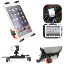 Motorcycle Car Bicycle Microphone Stand Holder Mount For iPad Air 2 Mini 4 3 7-11inch Tablet