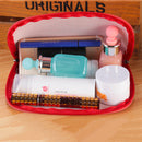 Honana HN-CB06 PU Cosmetic Storage Bag 10 Colors Portable Waterproof Travel Toiletry Makeup Bag