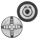 SANOU 3/4 Jaws Wood Lathe Chuck 50mm 63mm Manual Chuck Self-centering DIY Metal Wood Lathe Tools