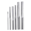 Drillpro 1-6mm HRC50 Tungsten Steel Machine Reamer H7 Straight Flute Reamer Tool
