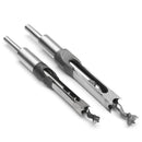 2pcs 10mm/16mm Square Hole Saw Drill Bit Mortising Chisel Auger Drill Bit Wood Working Tool