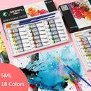 Marie's Gouache Paints 12/18/24/36 Colors 5/12ML Watercolor Paint Set Art Painting Drawing Pigment Profesional Art Tools