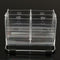 Desktop Clear TV Remote Control Mobile Phone Organizer Storage Box Stand Holder Transparent Case