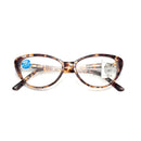 Tortoiseshell Brown Reading Glasses Far And Near Dual Purpose Fshion Anti Blue Light Resin Presbyopic Glasses Progressive Multi Focus Intelligent Presbyopic Glasses