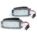 2PCS LED Under Mirror Puddle Light 12V 3W White For Range Rover Sport LR2 LR3 LR4