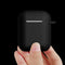 Dirose Luxury Portable PU Leather Wireless bluetooth Earphone Storage Cover with Anti-lost rope & Keychain for Apple Airpods 1/2