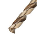 Drillpro 5pcs 4-10mm HSS M35 Cobalt Twist Drill Bit 4/5/6/8/10mm for Metal Stainless Steel Aluminium Copper