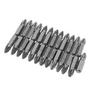 25pcs 25mm PZ2 Screwdriver Bits Set Hex Magnetic Power Tool