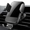 Cafele 10W Qi Wireless Fast Charge Auto Lock Touch Release Glass Surface Car Phone Holder for iPhone