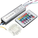 50W RGB Chip Light Bulb Waterproof LED Driver Power Supply with Remote Controller