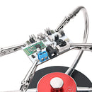 Full Aluminum Alloy 4 Arms Soldering Station CNC Base PCB Fixture Universal Strange Third Hand