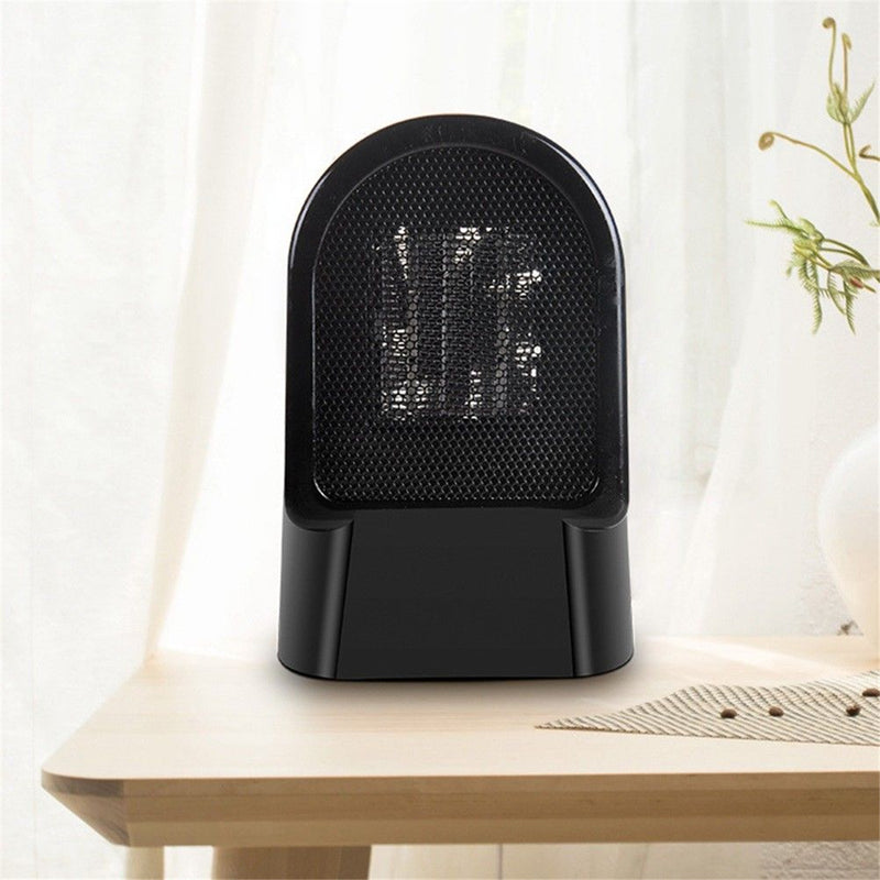 220V 500W Portable Electric Space Heater Fan Air Warmer Silent Desk Home Office Outdoor