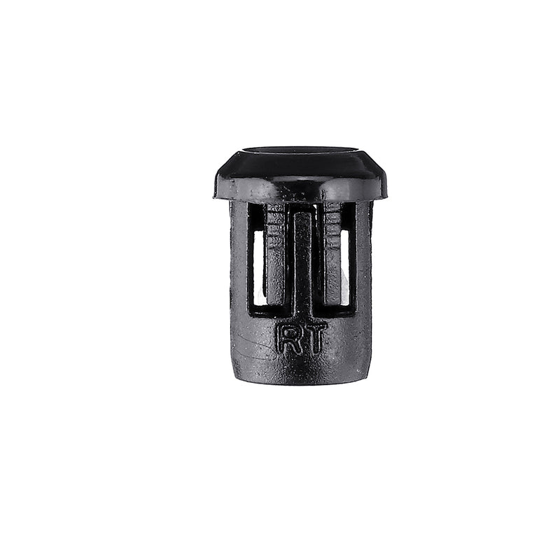 10pcs 3MM LED Holder Black Plastic Diode Lampshade Holder Clip Bezel Mount Light Case Cup Bezels Mounting Cases