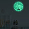30Cm Large Moon Glow In The Dark Pattern Stickers Luminous DIY Wall Sticker