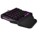 Yougui G92 Single Hand Mechanical Keyboard 35 Keys One Hand Left Hand Mobile Game USB Keyboard for Computer Laptop PC