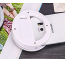 Portable LED Ring Flashlight Camera PhotographY-adapter For IPhone Mobile Phone