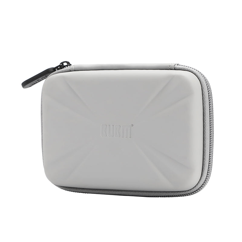 BUBM Electronic Equipment Storage Travel Bag Carry Storage Anti-Shock Protection Case for 2.5 Inch Portable HDD Hard Disk External USB Flash Drive Cable