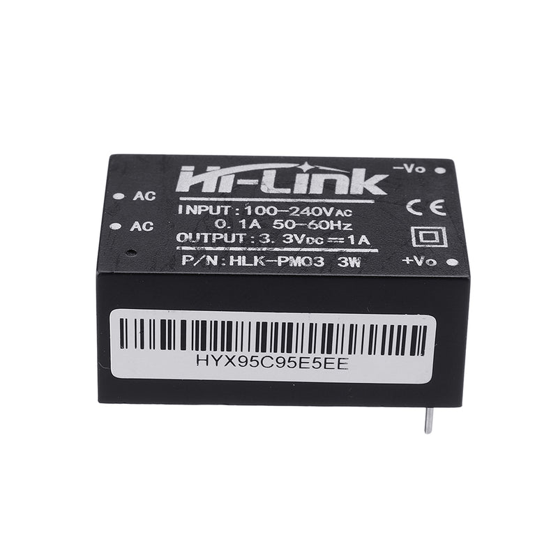 HLK-PM03 AC 100-240V to DC 3.3V 3W AC-DC Isolated Switching Power Supply Module Power Step Down Buck Regulator