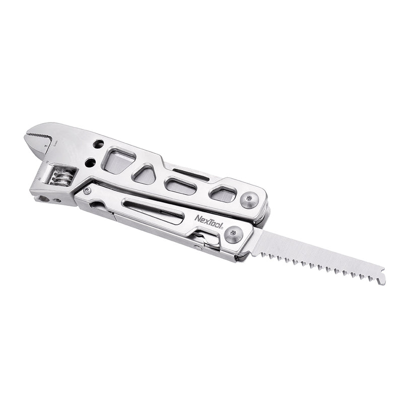 [Upgraded Version] NEXTOOL 10 IN 1 DIY Multitool Wrench Pliers Tool Foldable EDC Ruler with Bits For Survival From Xiaomi Youpin
