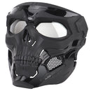 Wosport Skull Tactical Airsoft Mask Paintball CS Military Protective Full Face For Fast Helmet