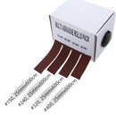 Drillpro 4pcs 25mmx6m Sanding Belt Roll Drawable Emery Cloth Sandpaper Grinding Belts Soft Sandpaper Roll for Wood Turners