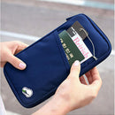 6 Colors Multifunctional Travels Card Holder Portable Wallet Purse Storage Bag