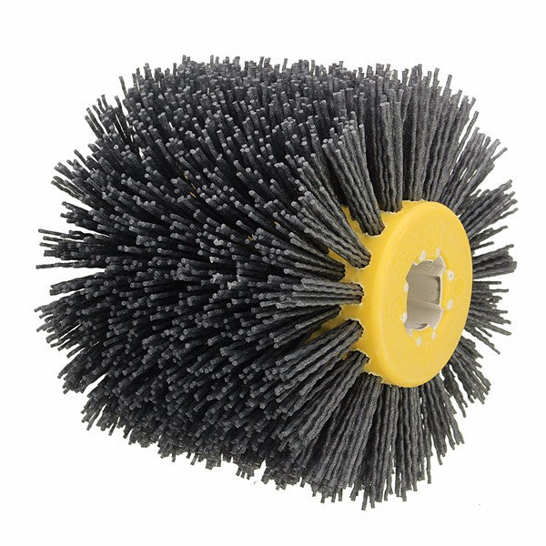 Wire Drawing Wheel Brush Drum Burnishing Polishing Wheel 80/120/240 Grit