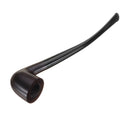 Man High-end Ebony Wooden Enchase Smoking Filter Pipe Long Handle Water Pipe