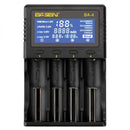 Basen BA-4 Battery Charger LCD Screen US Plug LCD Display Charger For 26650 21700 20700 18650 18490 18350 17670 17500 16340(RCR123) 14500 10440 Battery