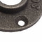 1/2 or 3/4 Inch Black Flange Iron Pipe Floor Fitting Plumbing Threaded Three Holes Flange