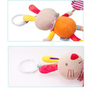 Baby Cute Cotton Rattles Infant Animal Hand Bell Kids Plush Toys Boy Girls