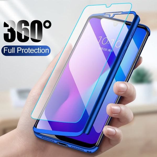 Bakeey 360 Full Body PC Front+Back Cover Protective Case With Screen Protector For Xiaomi Redmi Note 7 / Redmi Note 7 Pro