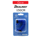 BIKIGHT 150cm Motorcycle Bike Anti Thief Alarm Disc Lock Security Reminder Strong Cable Bicycle Cycling Lock