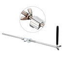 KCASA Iron Steel Sharpener Professional Kitchen Sharpening Metal Fixed-angle Grinder Sharpen Stone