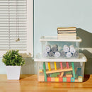 QUANGE Transparent Sealed Storage Box Dust and Moisture Resistant Environmental Protection PP Material Storage Baskets from XIAOMI YOUPIN