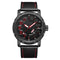 NAVIFORCE 9154 Unique Design Waterproof Men Watch Week Display Sport Quartz Watches