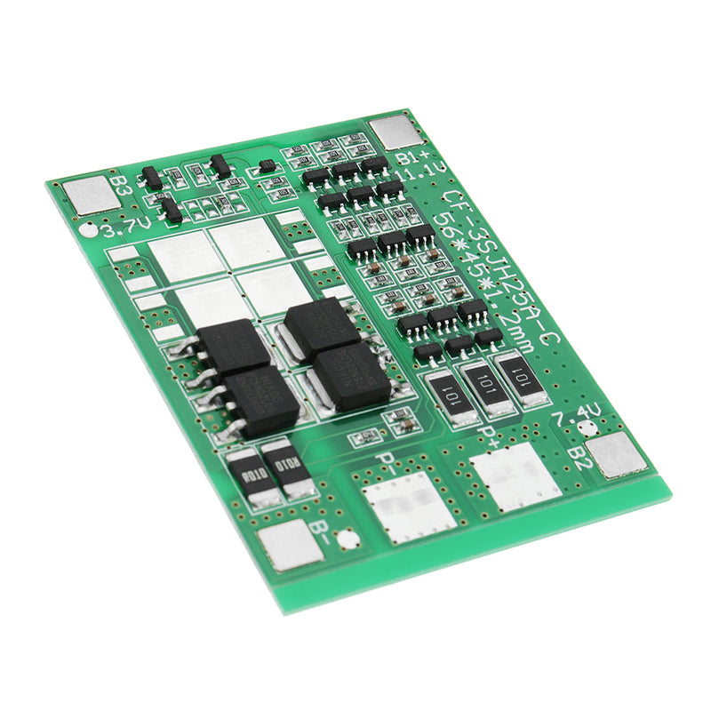 DC 12V 12A 3 String 18650 11.1V Lithium Battery Protection Board Solar Street Lights Sprayer Protection Board With Balanced