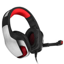 V4 3.5mm Wired Control Lighting Gaming Deep Bass Headphone Noise Cancelling Metal Headset With Mic
